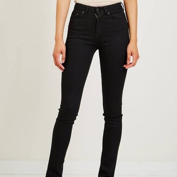 Naked & Famous Denim The High Skinny Inidgo Blue Super Stretch Skinny Jeans - Picture 1 of 2